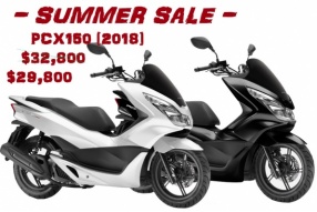 2018年HONDA PCX150夏季大減價│原價HK$32,800│特價HK$29,800