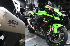 新款2021 KAWASAKI ZX-10R專用-意大利SPARK鈦合金全梳排氣管