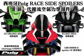 西班牙Puig RACE SIDE SPOILERS 新一代擾流空氣力學部件