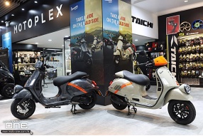 2023 Vespa GTV 300 時尚進化的復刻鐵殼羊 -KEYLESS無匙著車及大圓LCD彩色電子錶板