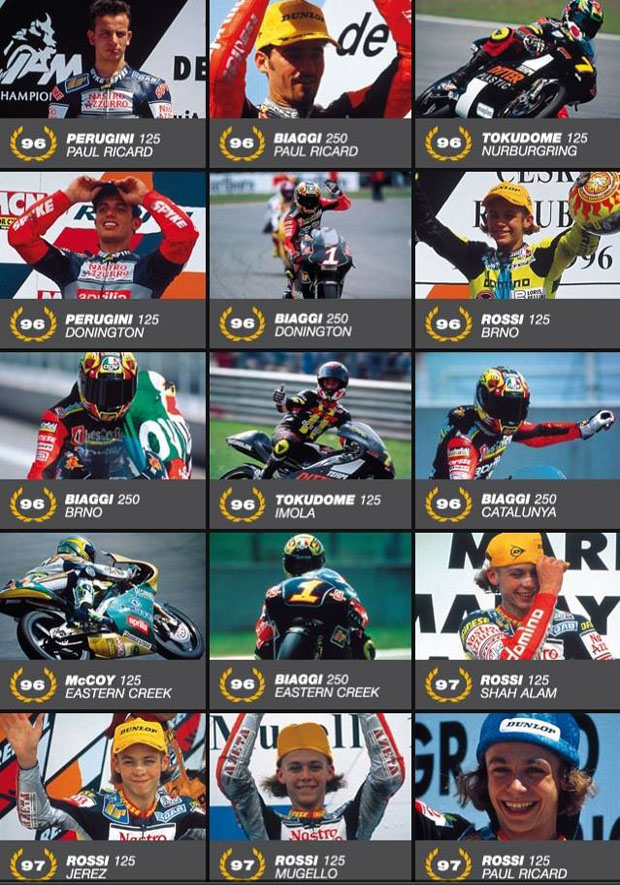 APRILIA championship 1987 - 2010 