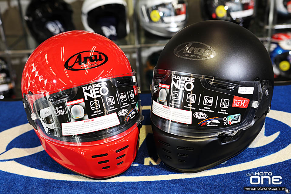 2019 ARAI RAPIDE-NEO HELMETS