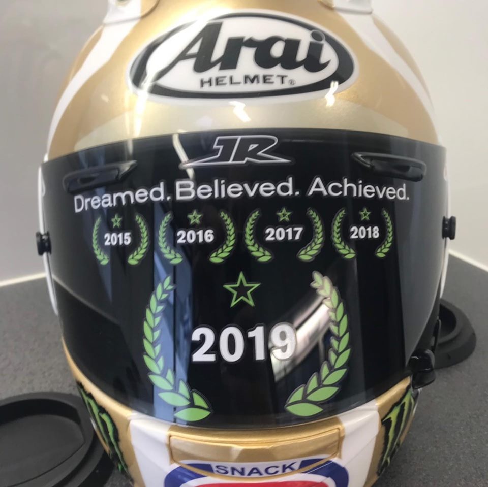 2019 ARAI REA WSBK HELMET