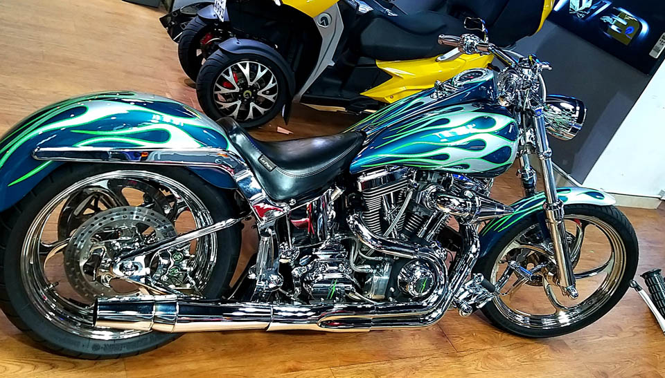 1994 HD Softail CHROME Custom