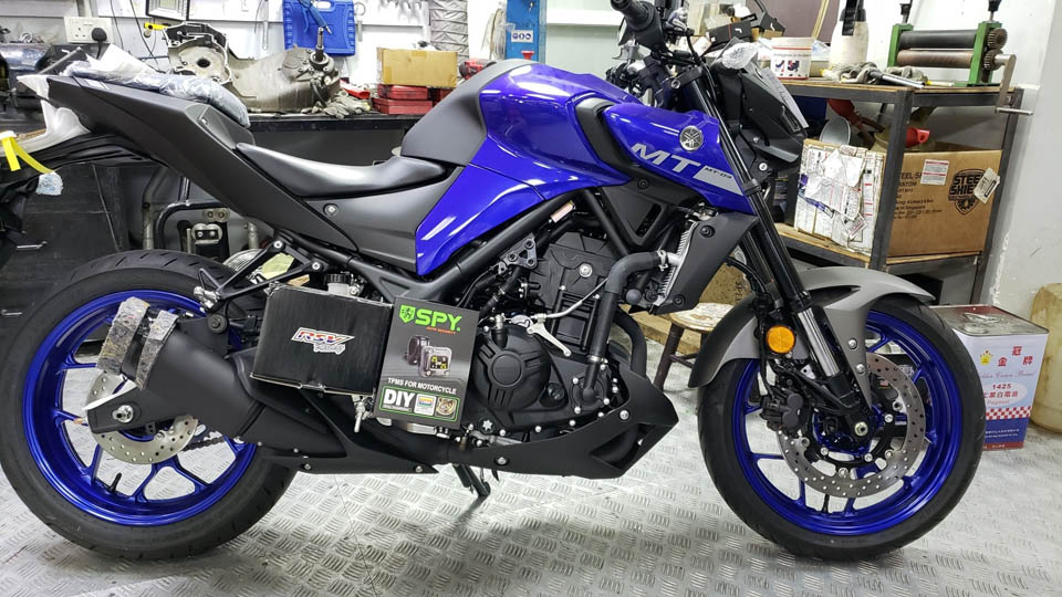 2020 SILVER STAR YAMAHA MT03