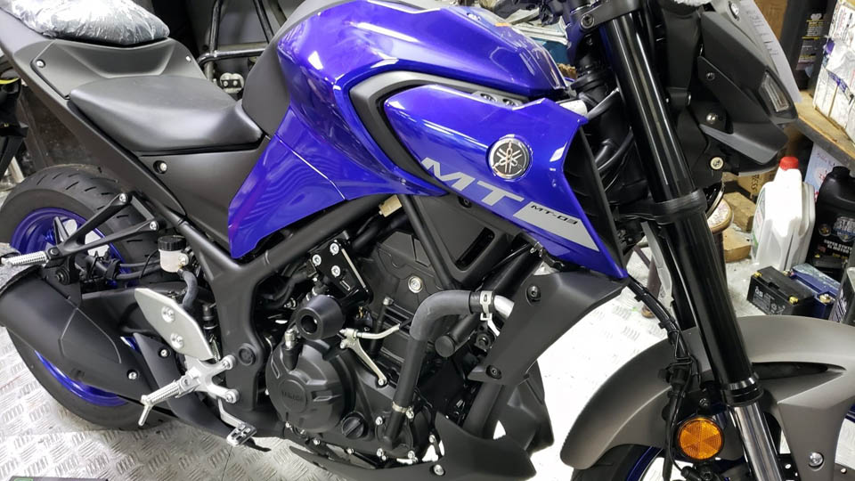 2020 SILVER STAR YAMAHA MT03