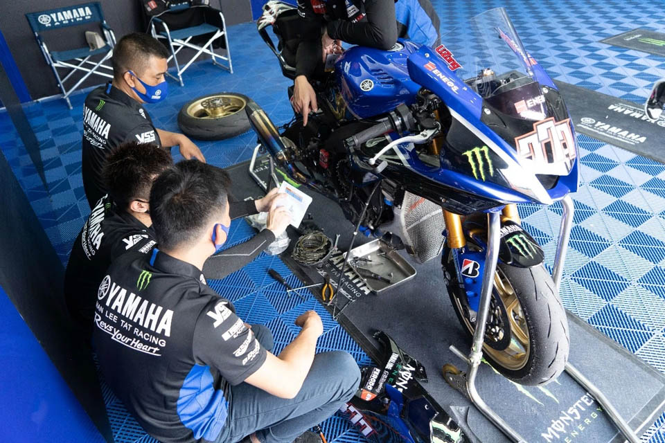 Monster energy Yamaha China 2020