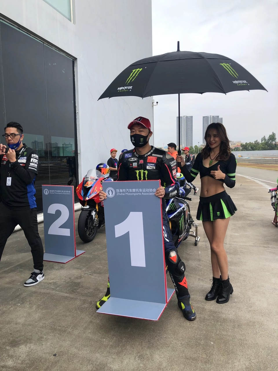 Monster energy Yamaha China 2020